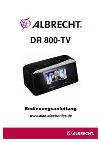 Notice ALBRECHT DR 800TV Fernseher