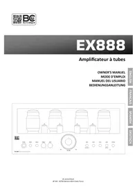 Notice BC ACOUSTIQUE EX888.1 Recepteur