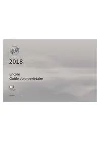 Notice Buick ENCORE (2018) Voiture