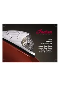 Notice Indian ROADMASTER (2015) Moto