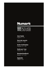 Notice NUMARK TT250USB Platine_disque
