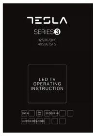 Notice TESLA 49S367BFS Телевизор