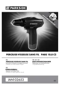 Notice PARKSIDE PABS 10.8 C2 Screwdriver