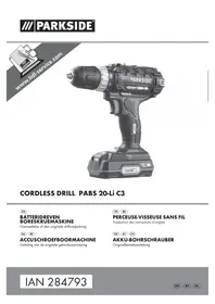 Notice PARKSIDE PABS 20LI C3 Schroevendraaier