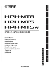 Notice YAMAHA HPHMT8 イヤホン