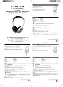 Notice MUSE M180 KDB Ecouteur