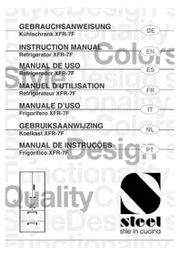 Notice Steel Cucine XFR7F Frigorifero