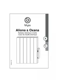 Notice BLYSS OXANA Chauffage