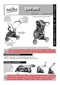 Notice Babybus SAFARI Poussette