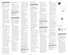 Notice PHILIPS SATINCOMPACT HP6389 Tondeuse électrique