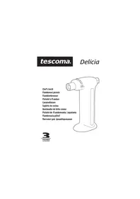 Notice Tescoma DELICIA 630560 Autres appareil de cuisine