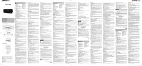 Notice MUSE M685 BTC Système hifi