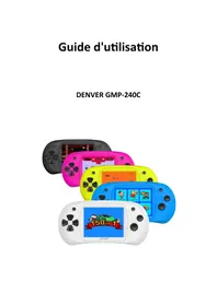 Notice DENVER GMP240C MK2 Console