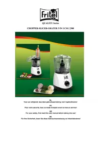 Notice FRITEL CSG 2300 Robot ménager