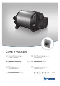 Notice Trumatic COMBI 6 Heizung