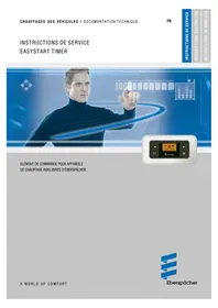 Notice Eberspacher EASYSTART TIMER Chauffage auxiliaire pour véhicule