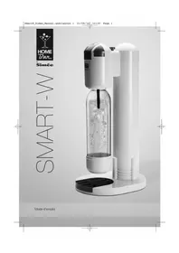 Notice SIMEO SMARTW Machine à gazéifier l'eau