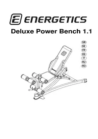 Notice Energetics DELUXE POWER BENCH 1.1 Heimtrainer