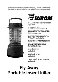 Eurom Fly Away Portable - Tueur d'insectes électrique