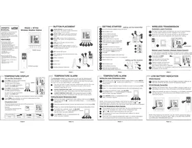 Notice UPM WS222 Station Météo