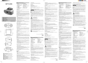 Notice MUSE M20 KDG Lecteur/enregistreur de cd