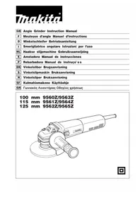 MAKITA 9560Z - Meuleuses