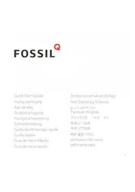Notice FOSSIL Q ACCOMPLICE Smartwatch