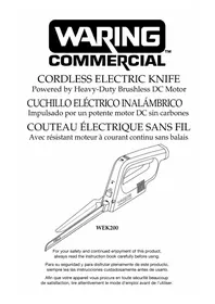 Waring Commercial WEK200 MES - Cuchillo