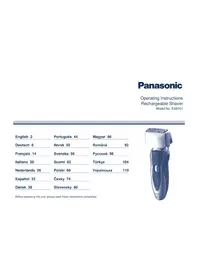 PANASONIC ES8101 - бритва