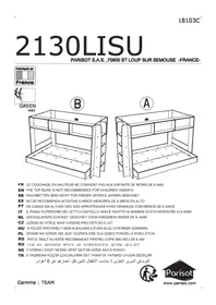 Notice Parisot TEAM 2 130LISU Lit enfant