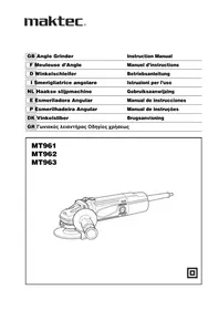 Notice Maktec MT963 Zerkleinerer