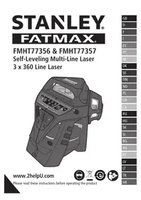 Notice STANLEY FMHT77357 Laserová vodováha