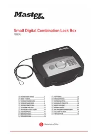 Notice Master Lock P008EML Coffre-fort numérique