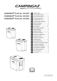 Notice CAMPINGAZ POWERBOX PLUS 36L 12V230V Koelkast