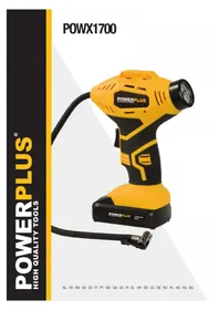 Notice PowerPlus POWX1700 Kompressor