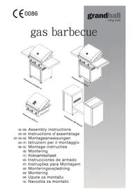 Notice GRANDHALL PREMIUM BUILTIN Barbecue