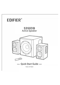 Notice EDIFIER S350DB Speaker