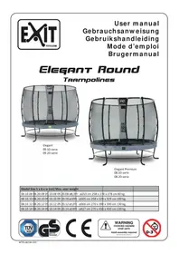 Notice EXIT ELEGANT ROUND Trampoline