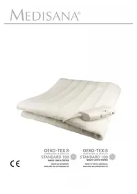Notice MEDISANA HU A61 Couverture/coussin chauffant