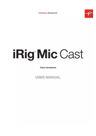 Notice IK Multimedia MIC CAST Microphone