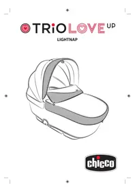 Notice CHICCO TRIO LOVE UP Klapvogn