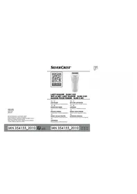 Notice SILVERCREST SLSN 3 B2 Elektrisk barbermaskine