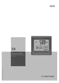 Notice TROTEC BZ25 Détecteur de gaz