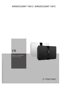Notice TROTEC AIRGOCLEAN 145 E Purificateur d'air