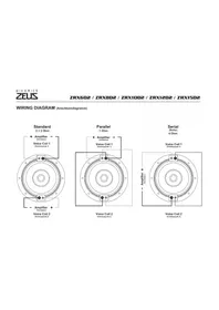 Notice Hifonics ZEUS ZRX15D2 Caisson de basses
