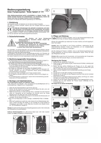 Notice Esotec WATER SPLASH 2 Pompe à eau