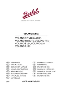 Notice Berkel VOLANO B2 Trancheuse