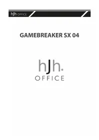 Notice HJH Office GAMEBREAKER SX 04 Chaise de bureau