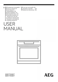 Notice AEG BSE778380T Електрическа фурна