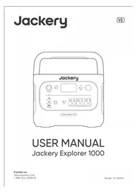 Notice Jackery EXPLORER 1000 Gerador